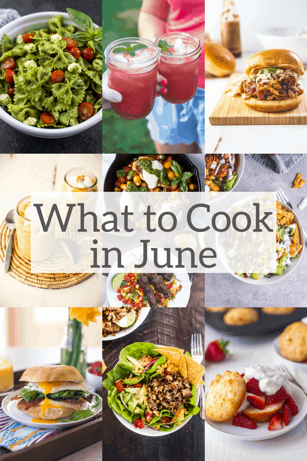what to cook in June