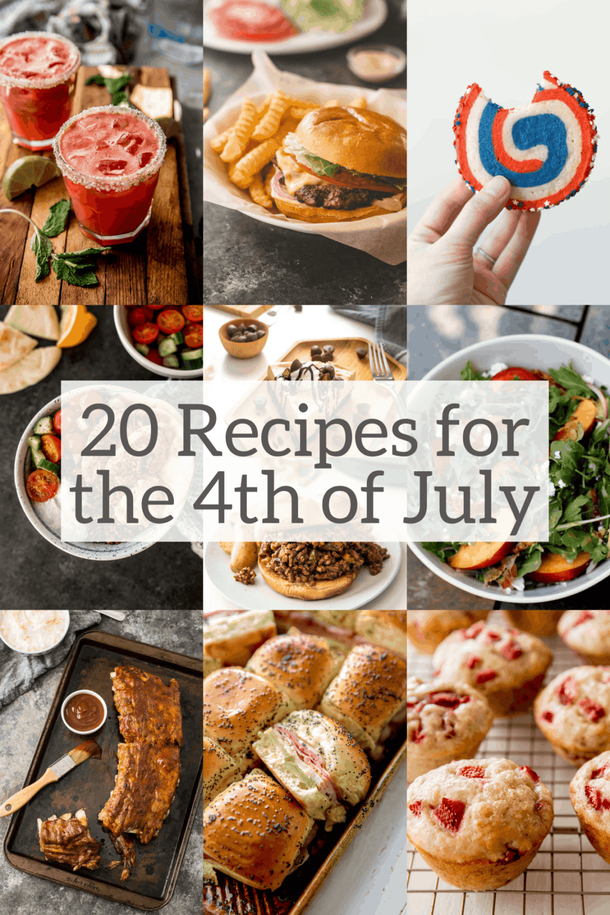 20 recipes for the 4th of July
