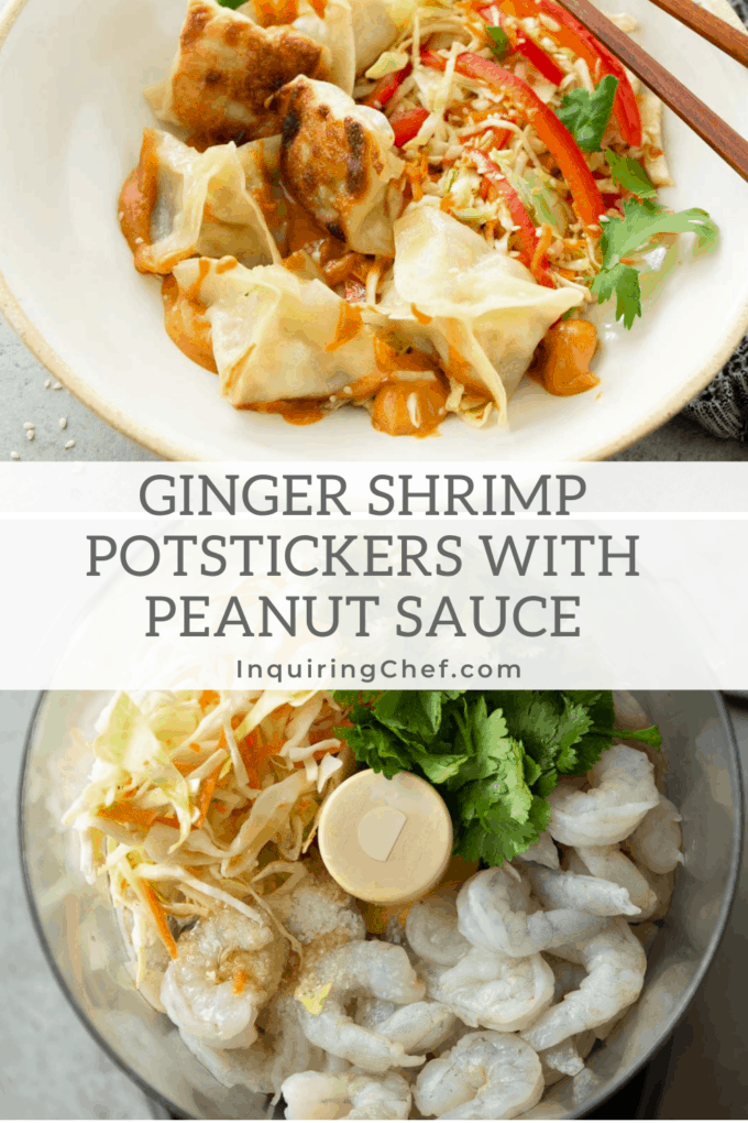 ginger shrimp potstickers