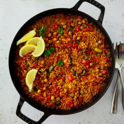 Summer Vegetable Paella