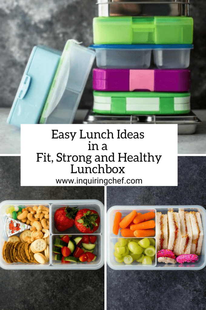 fit strong and healthy lunchbox