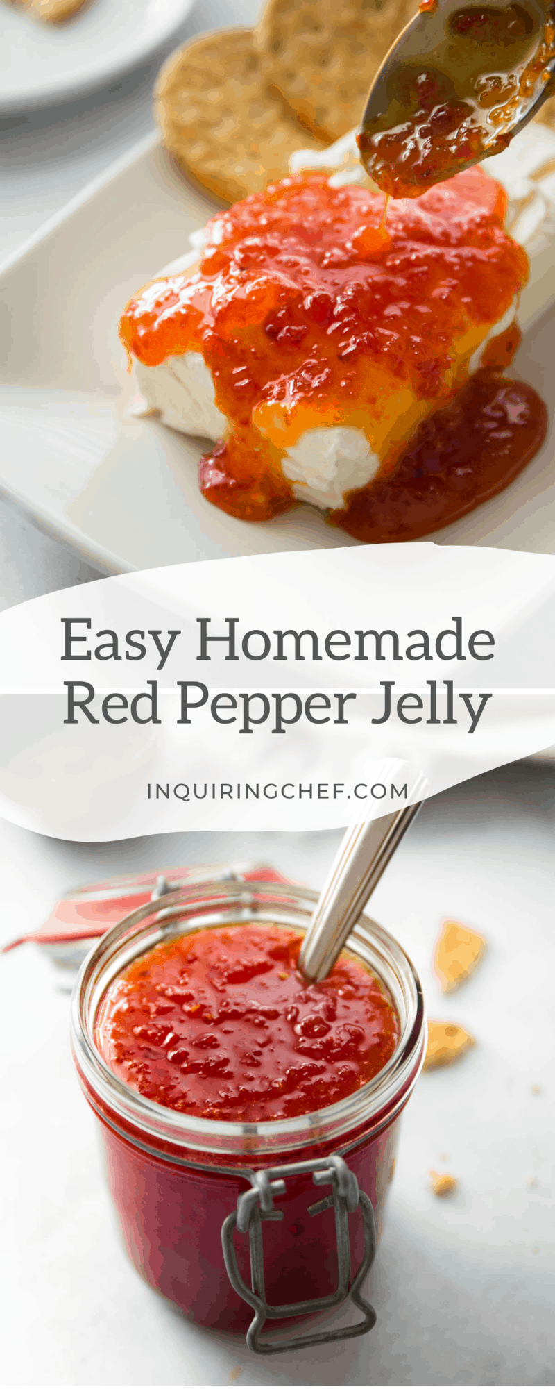 homemade red pepper jelly