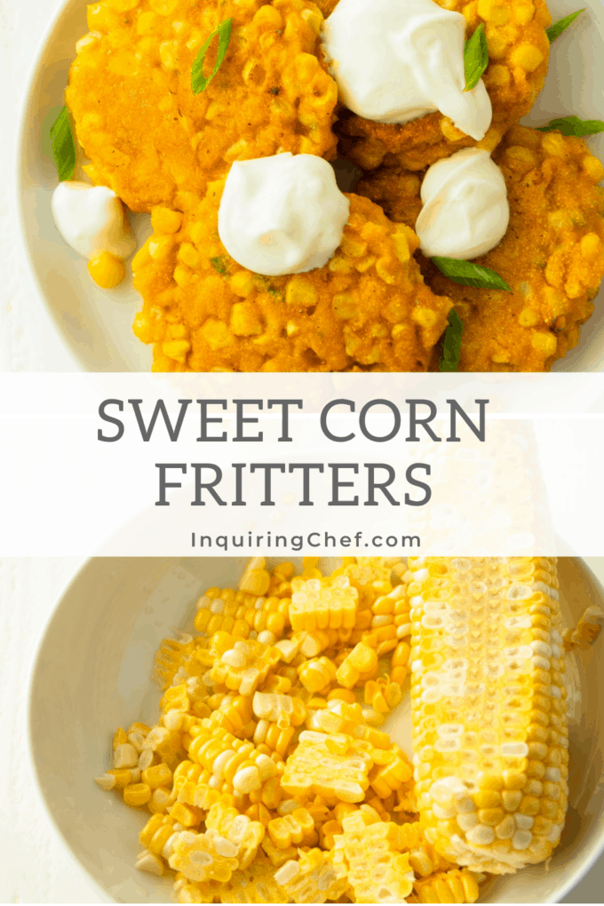 sweet corn fritters