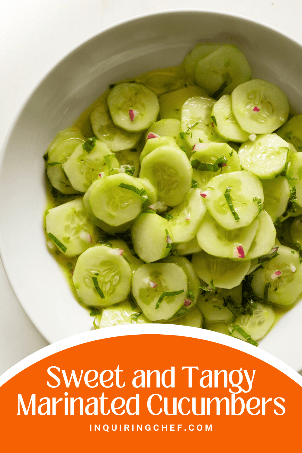 marinated cucumbers