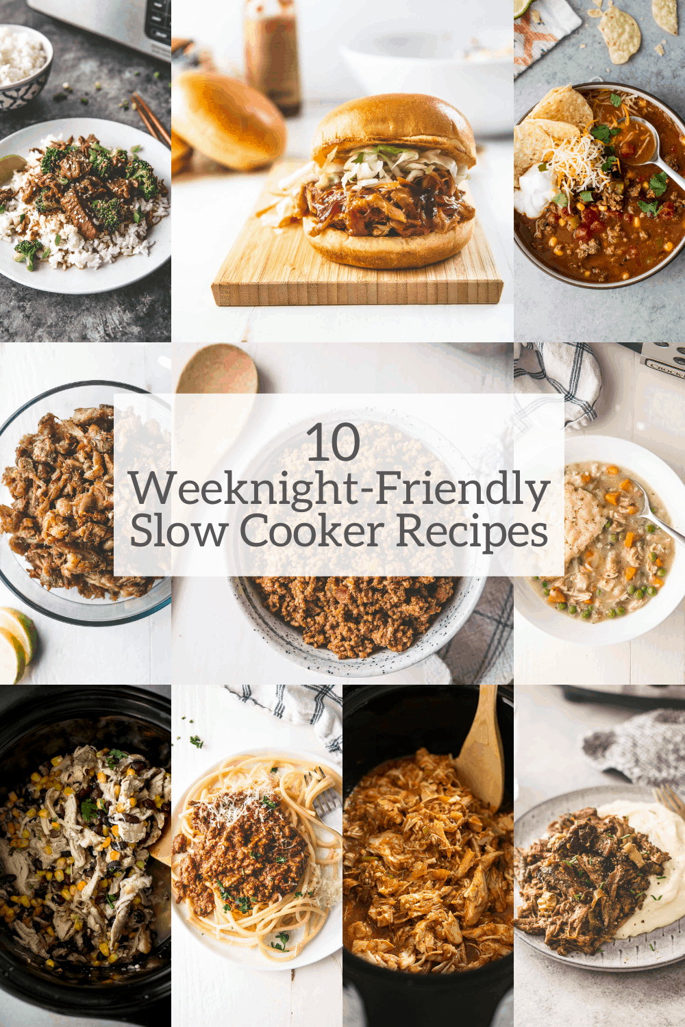 10 Weeknight-Friendly Slow Cooker Recipes