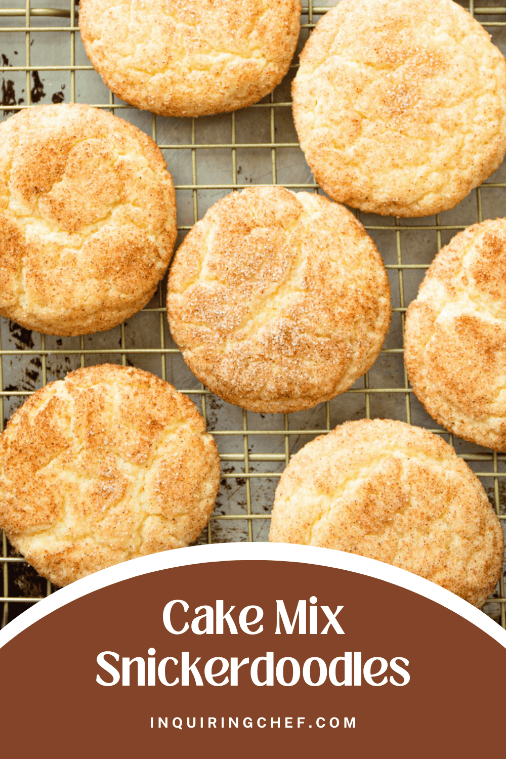 cake mix snickerdoodles