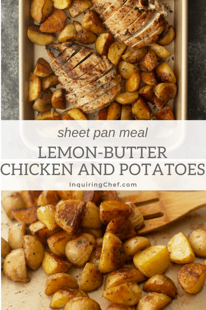 sheet pan chicken and potatoes