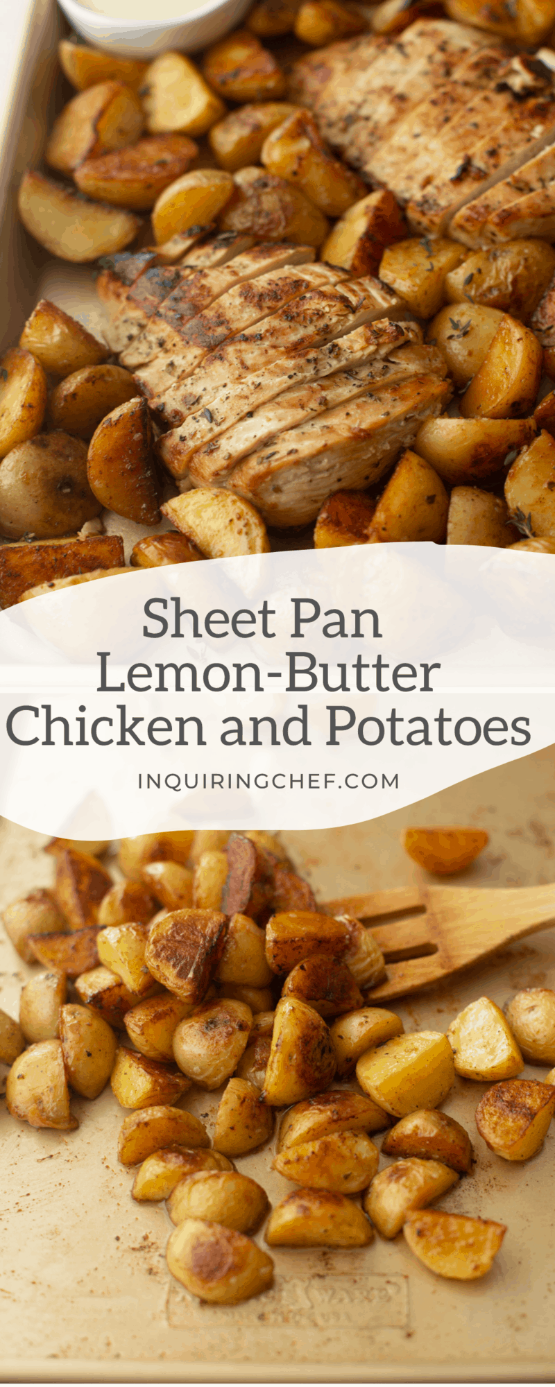 sheet pan potatoes and chicken