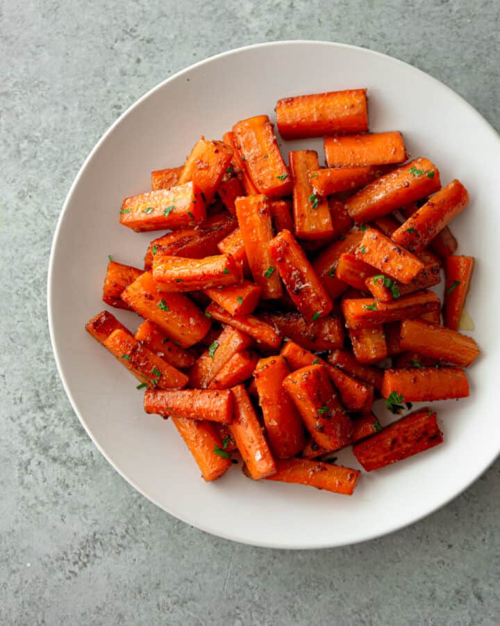 Glazed Honey Mustard Carrots