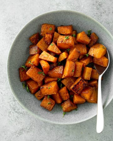 Roasted Butternut Squash with Garam Masala