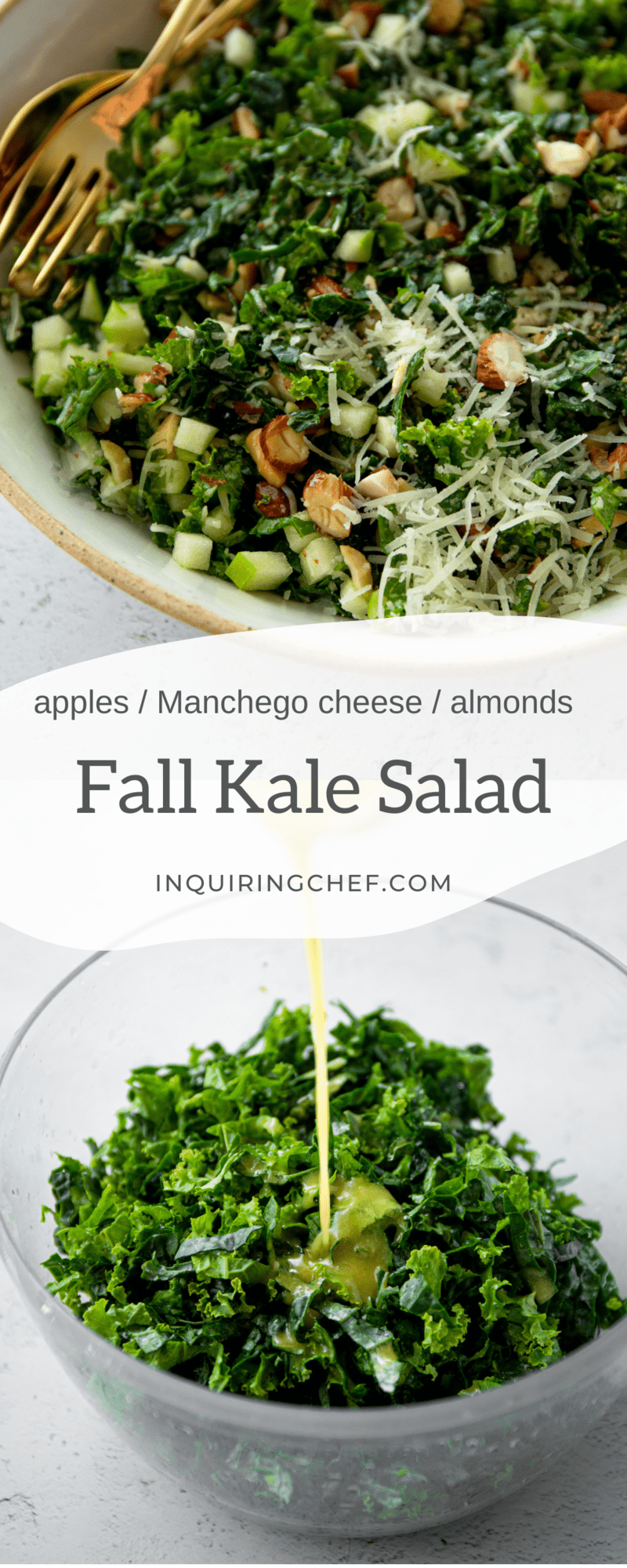 fall kale salad