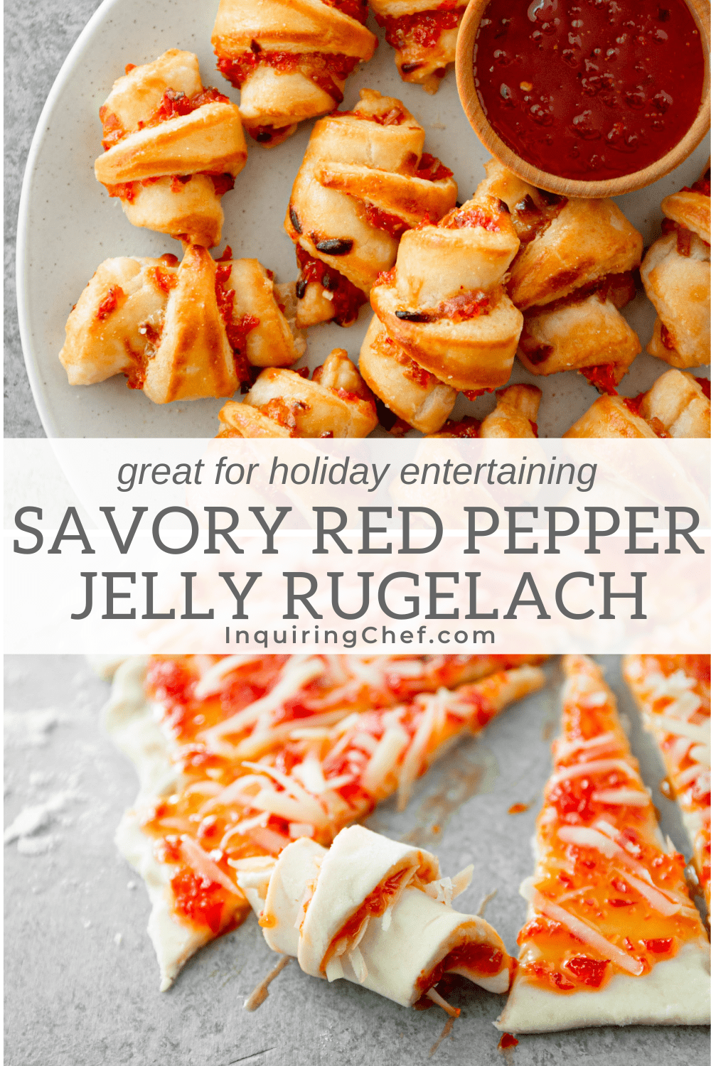 red pepper jelly rugelach