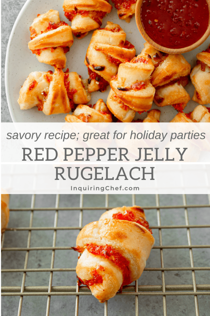 red pepper jelly rugelach