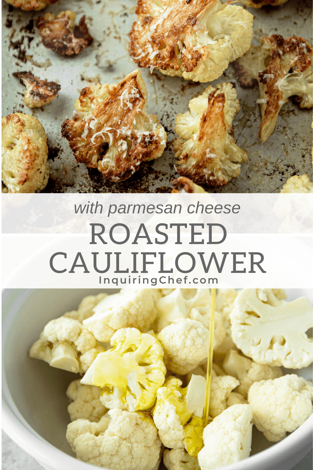 parmesan roasted cauliflower
