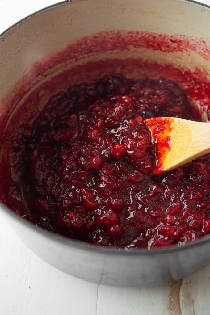 Cranberry Sauce Recipe {4 ingredients}