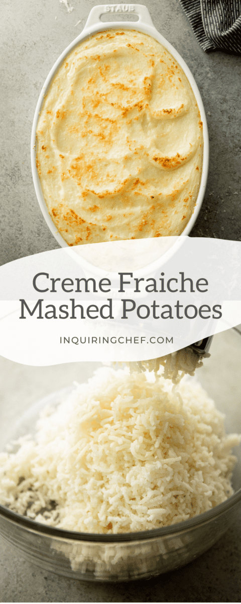 creme fraiche mashed potatoes
