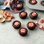 peppermint brownie bites