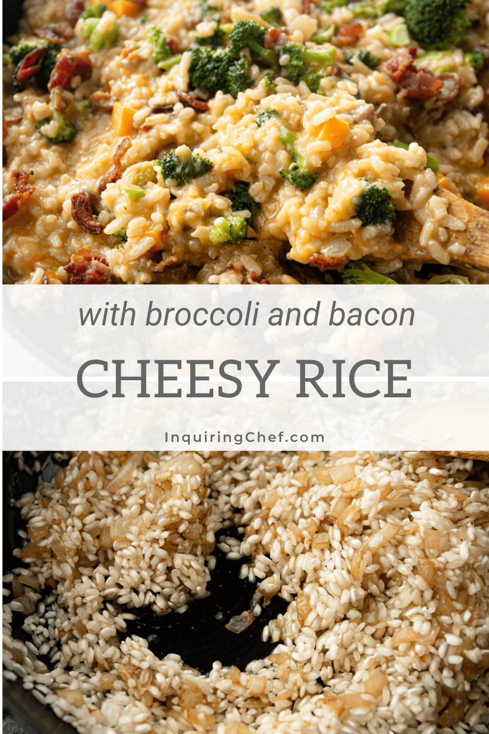 broccoli and cheddar risotto