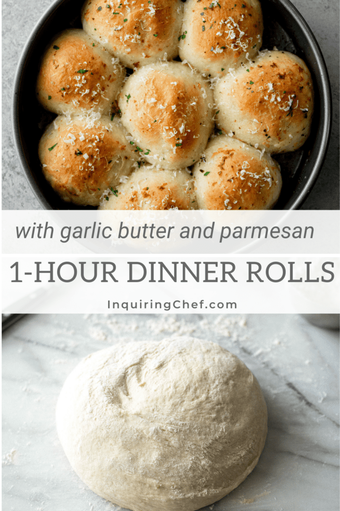 garlic dinner rolls