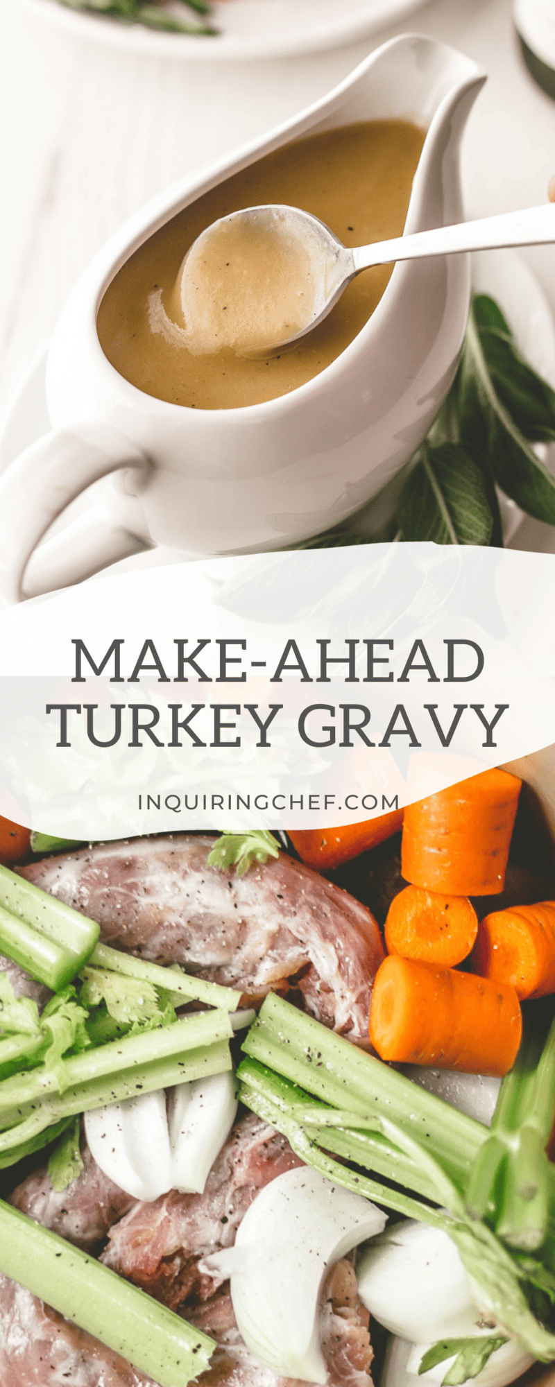 make ahead turkey gravy
