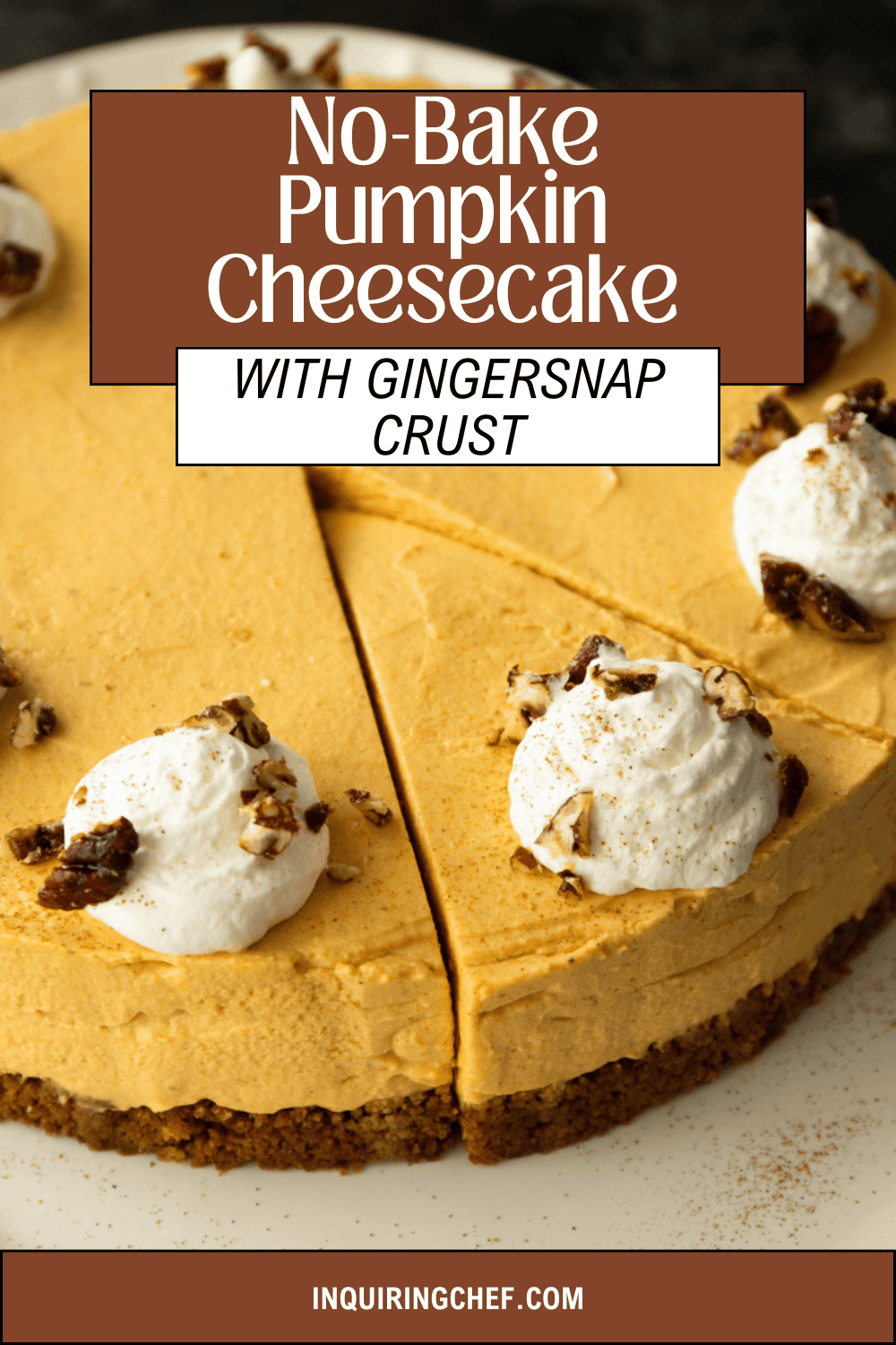 no bake pumpkin cheesecake