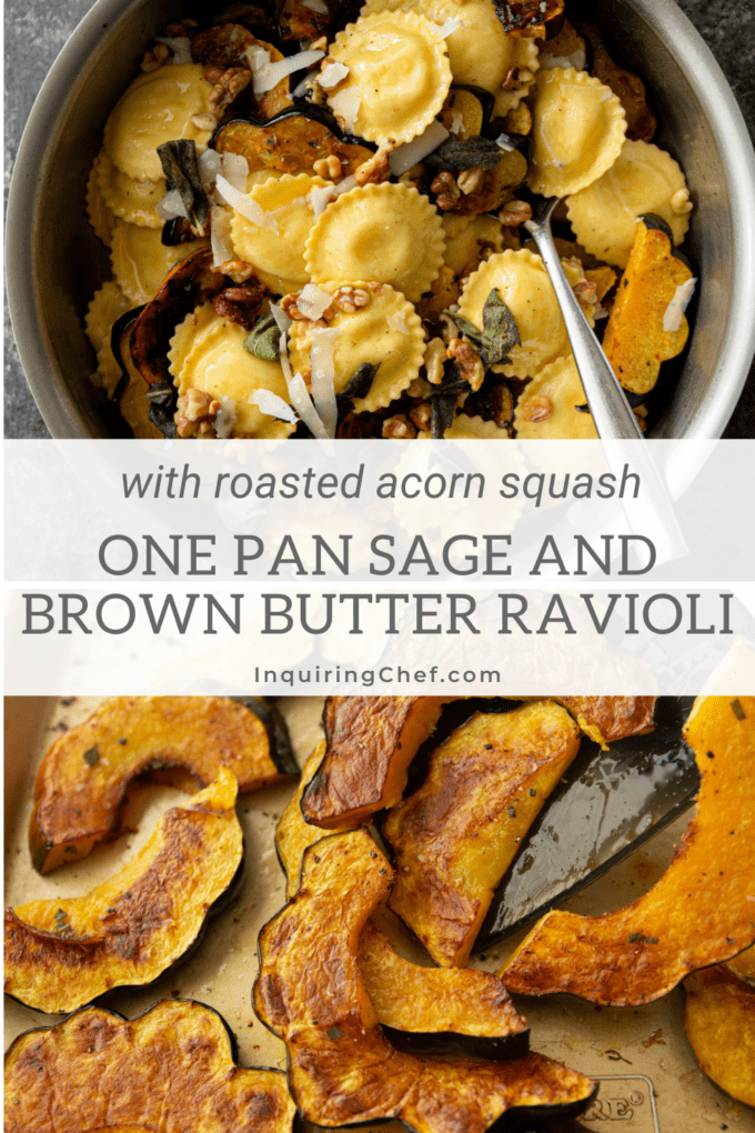 sage and brown butter ravioli