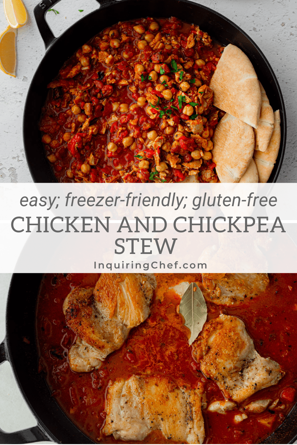 chicken and chickpea stew