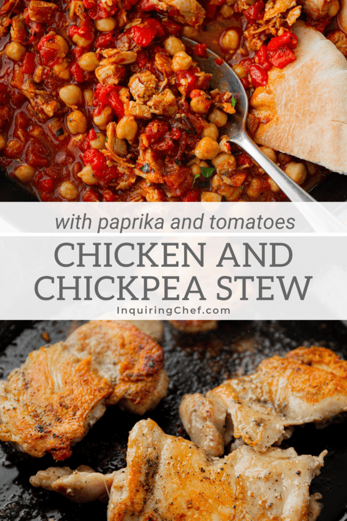chicken and chickpea stew