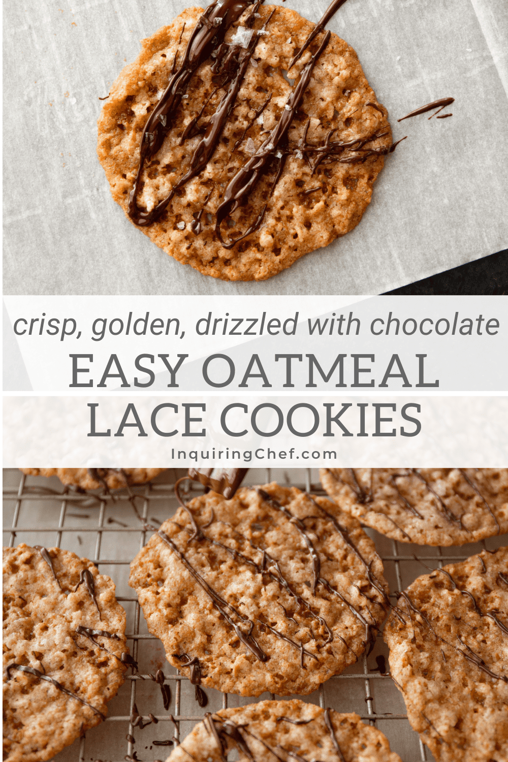 oatmeal lace cookies
