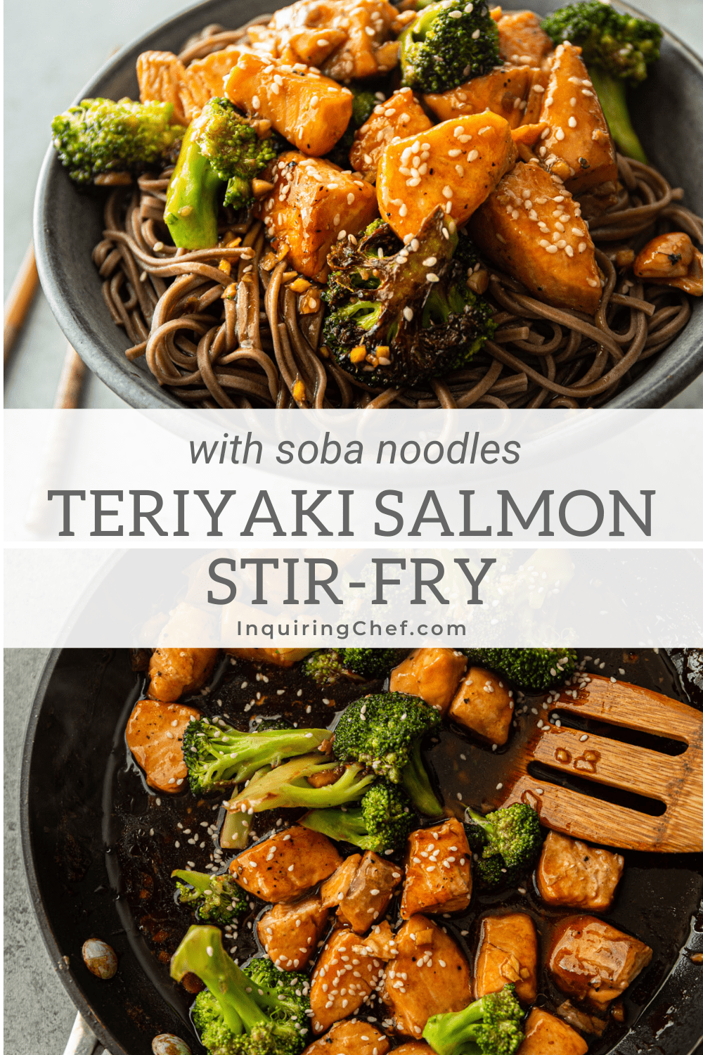 teriyaki salmon stir fry