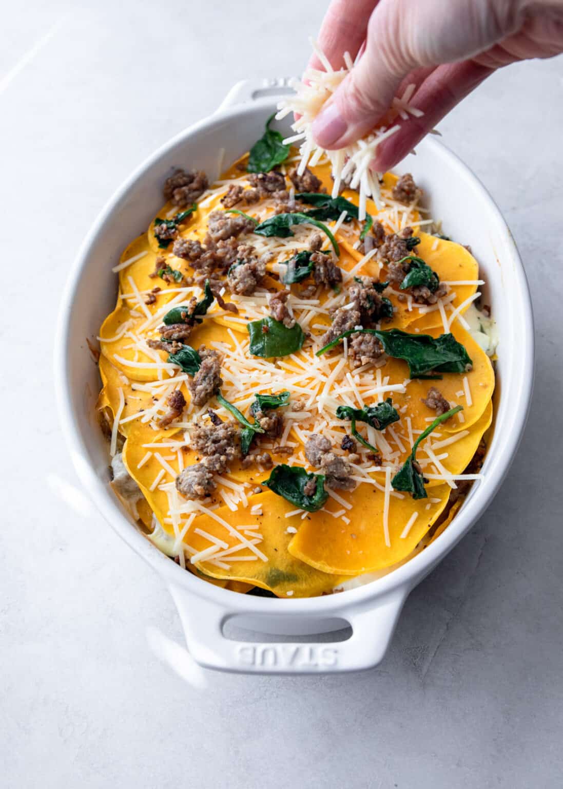 NoNoodle Butternut Squash Lasagna