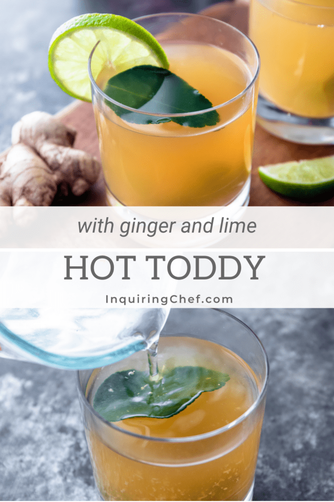 ginger lime hot toddy