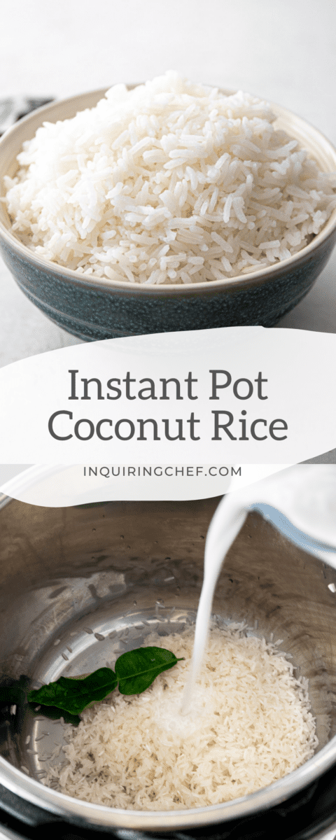 instant pot coconut rice