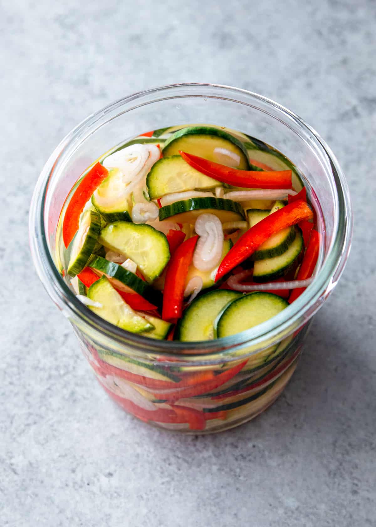 Thai Style Quick Pickled Cucumbers