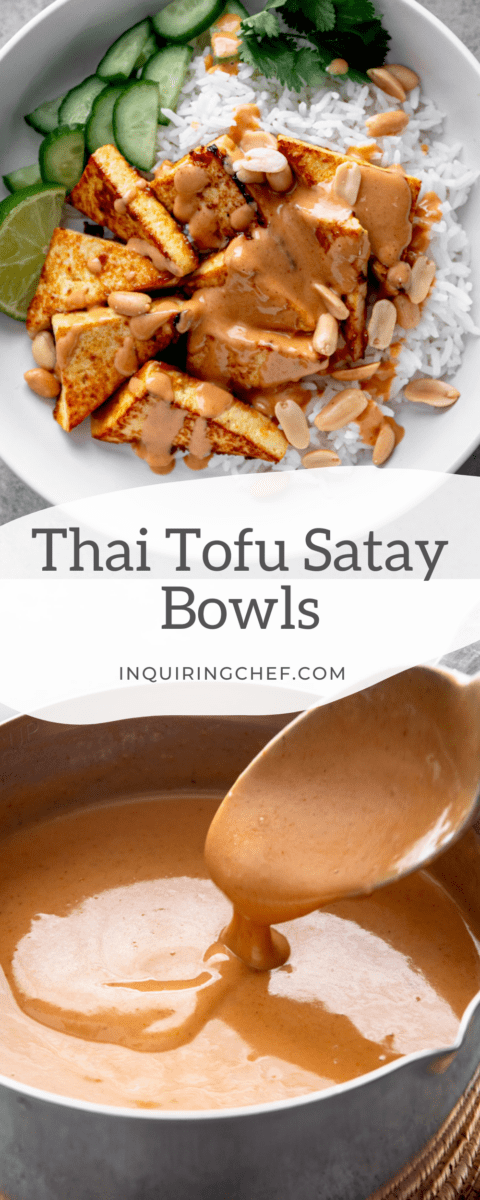 thai tofu satay bowls