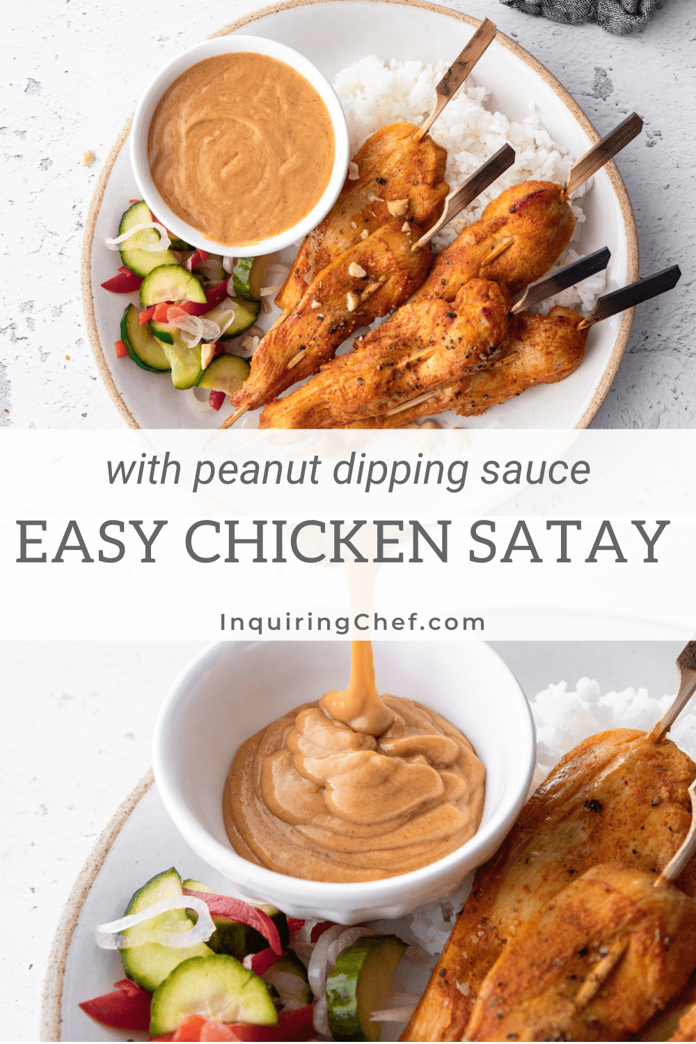 easy chicken satay