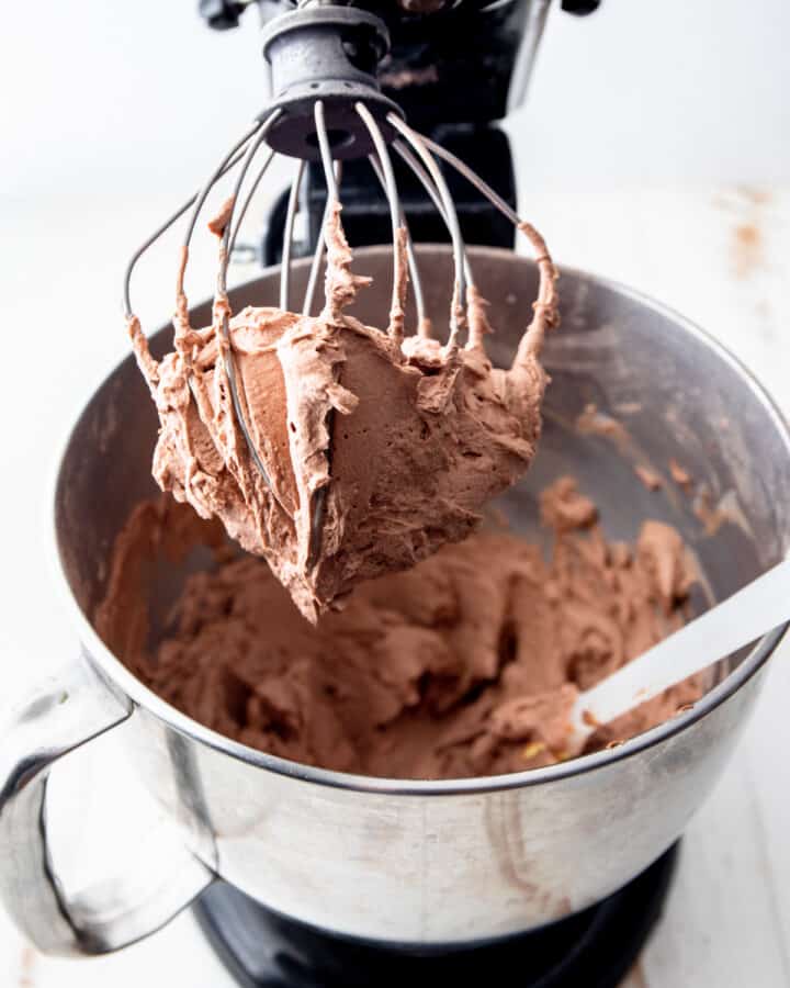 Chocolate Whipped Cream Frosting