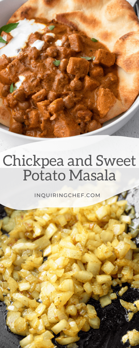 chickpea and sweet potato masala