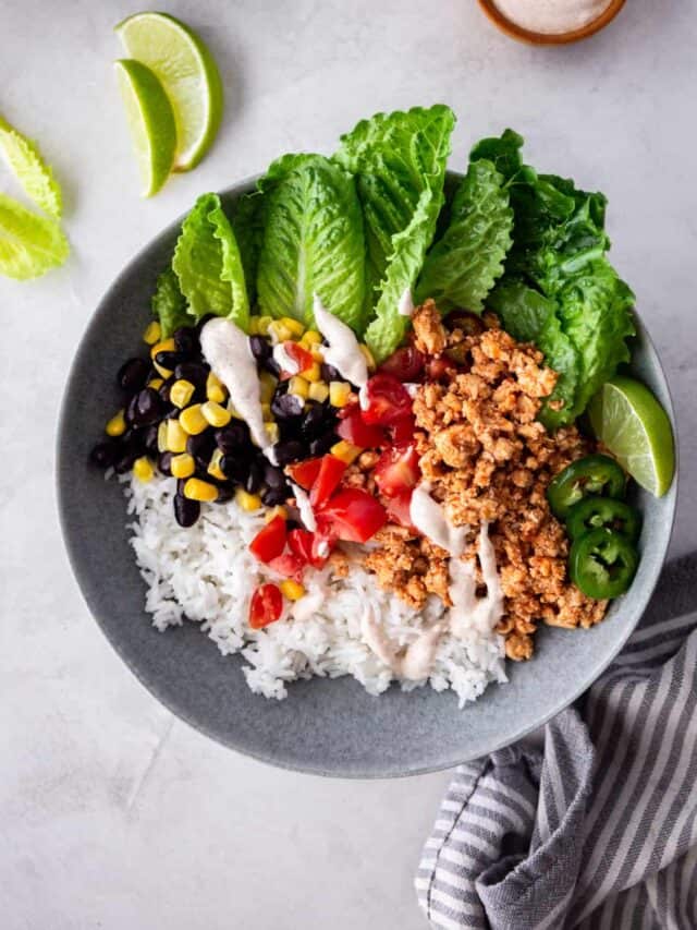 Easy Chicken Burrito Bowls Recipe Inquiring Chef