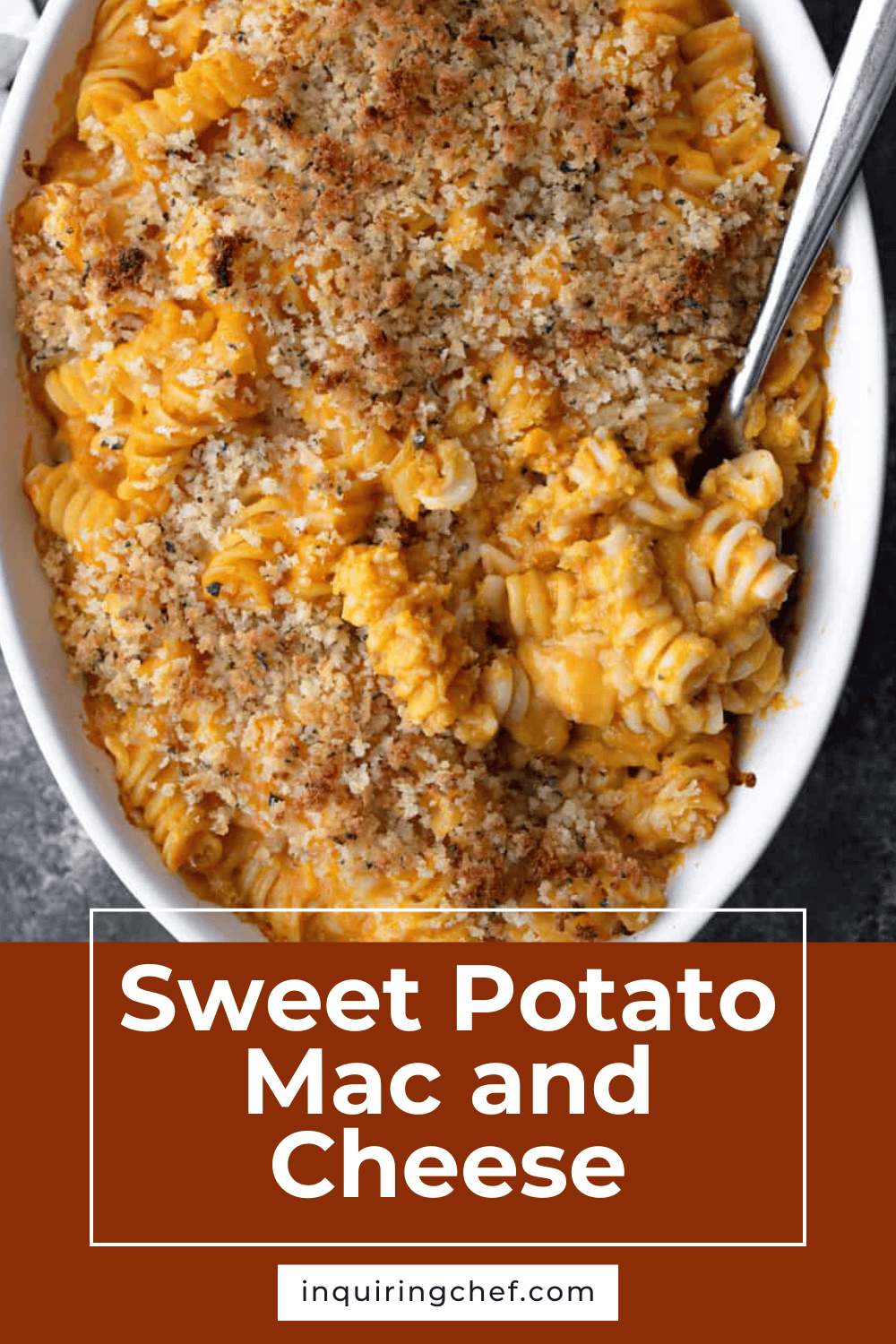 sweet potato mac and cheese