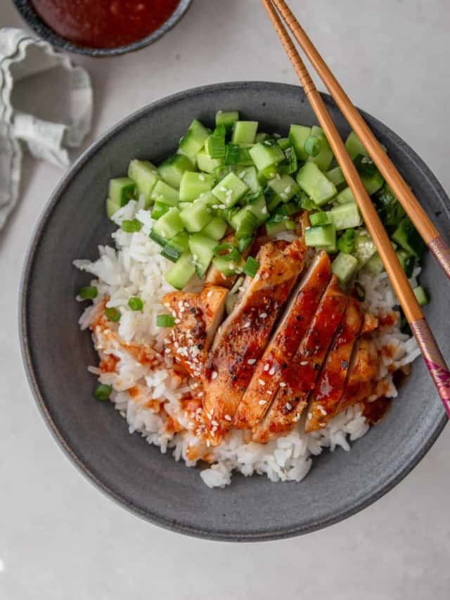 How to Make Korean Chicken Rice Bowls Inquiring Chef
