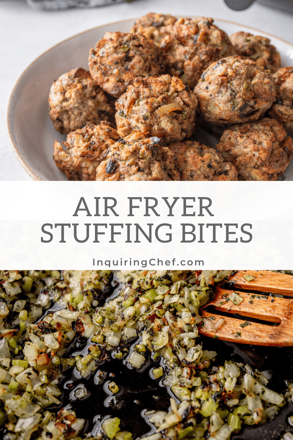 Air Fryer Stuffing Balls