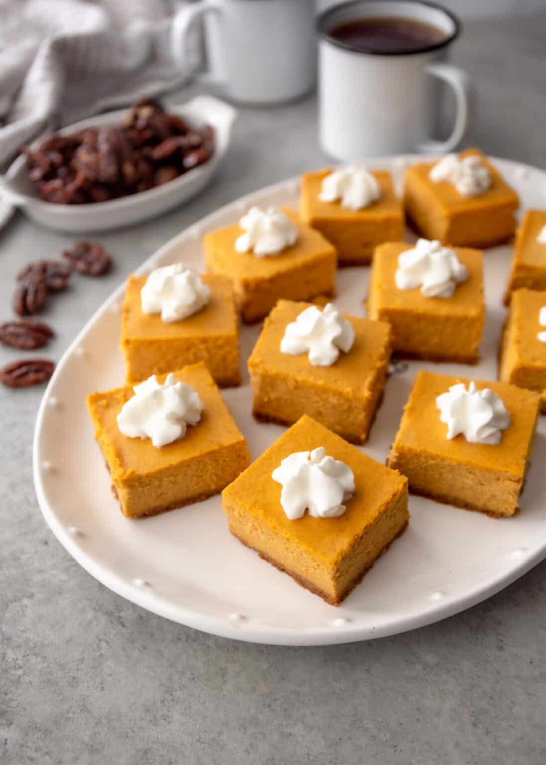 Pumpkin Cheesecake Bars Recipe pumpkin-cheesecake-bars-recipe