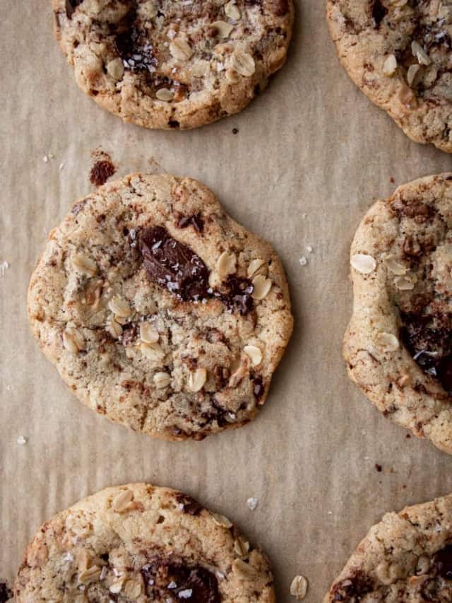 Chocolate Toffee Oatmeal Cookies Recipe Inquiring Chef