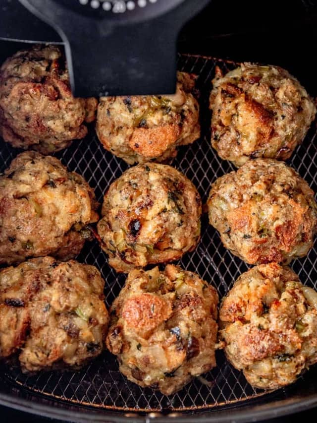 How to Make Stuffing Bites in the Air Fryer Inquiring Chef