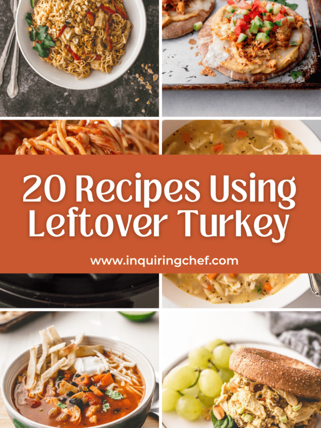 20 Recipes Using Leftover Turkey Inquiring Chef