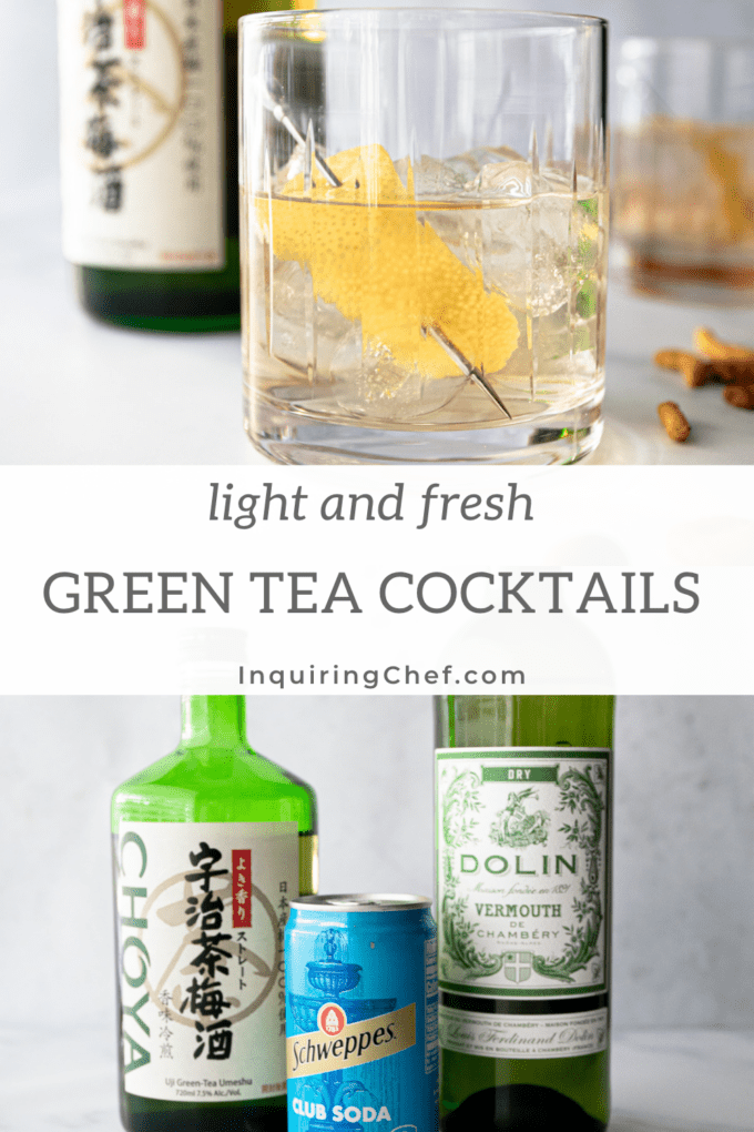 green tea cocktail