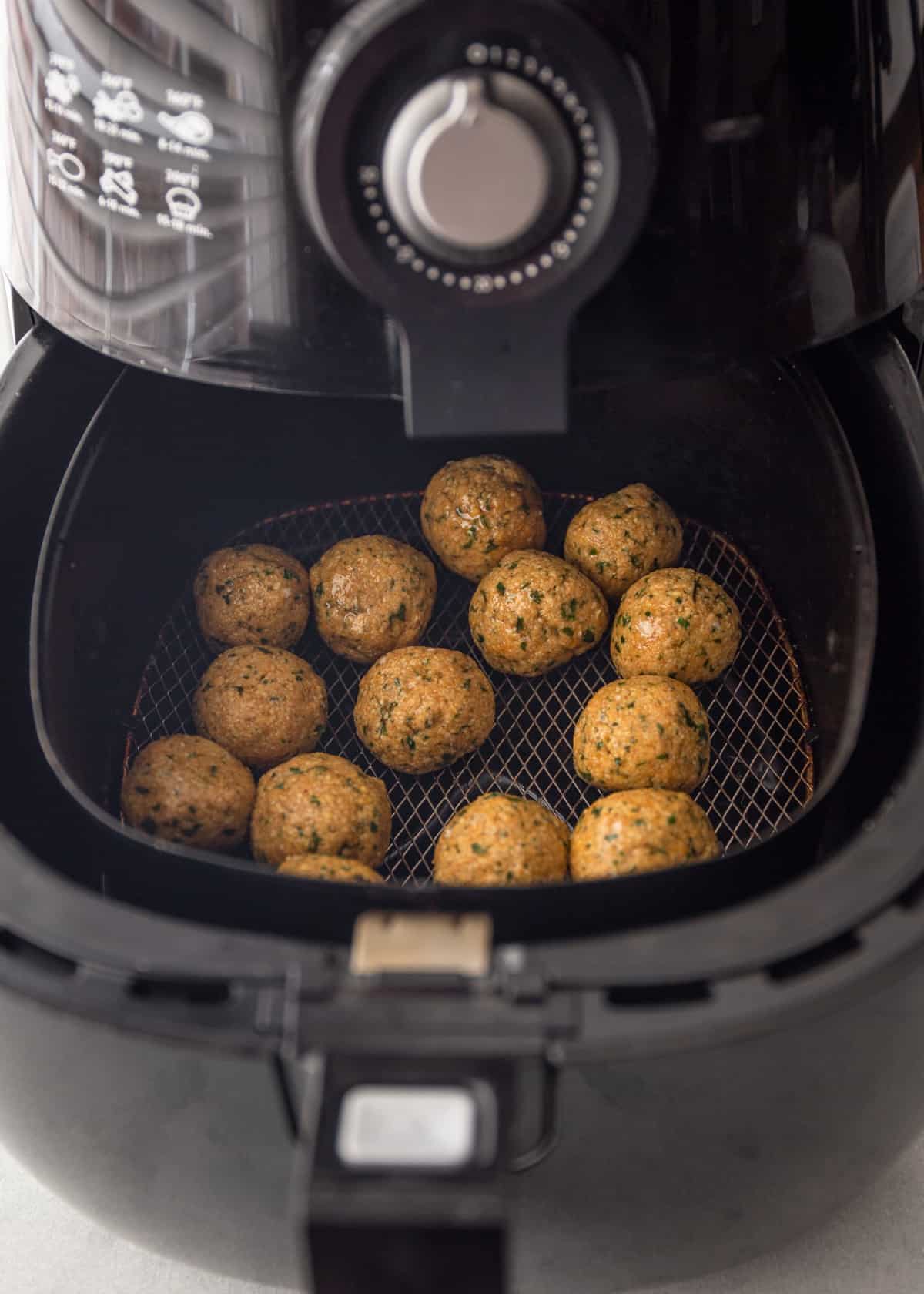 falafel balls in an air fryer