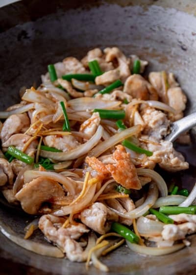 Ginger Chicken Stir-Fry