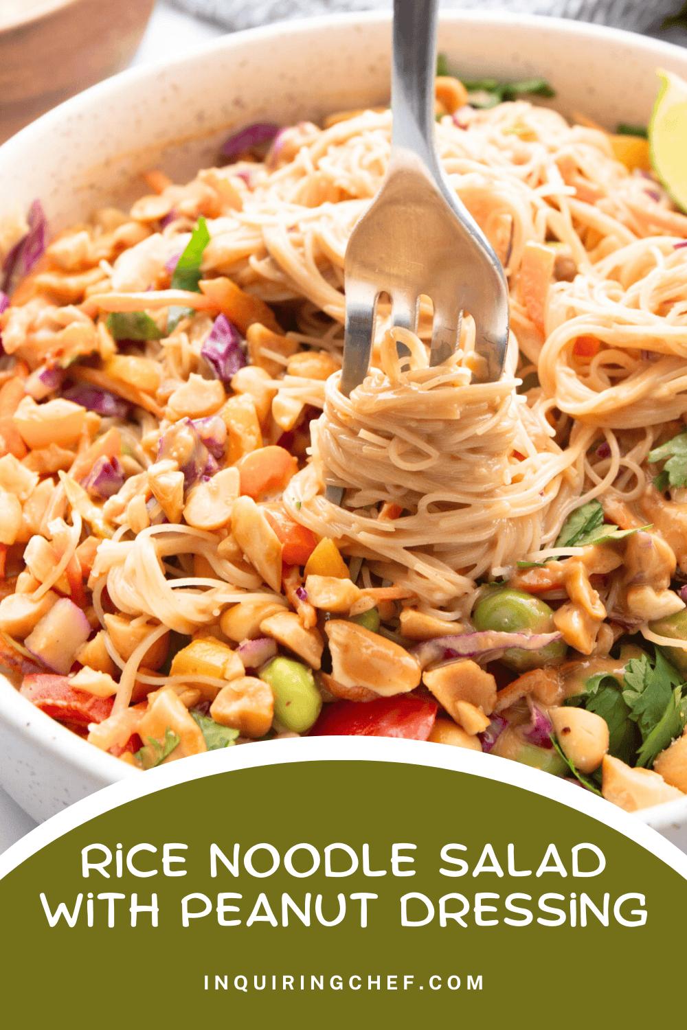 rice noodle salad